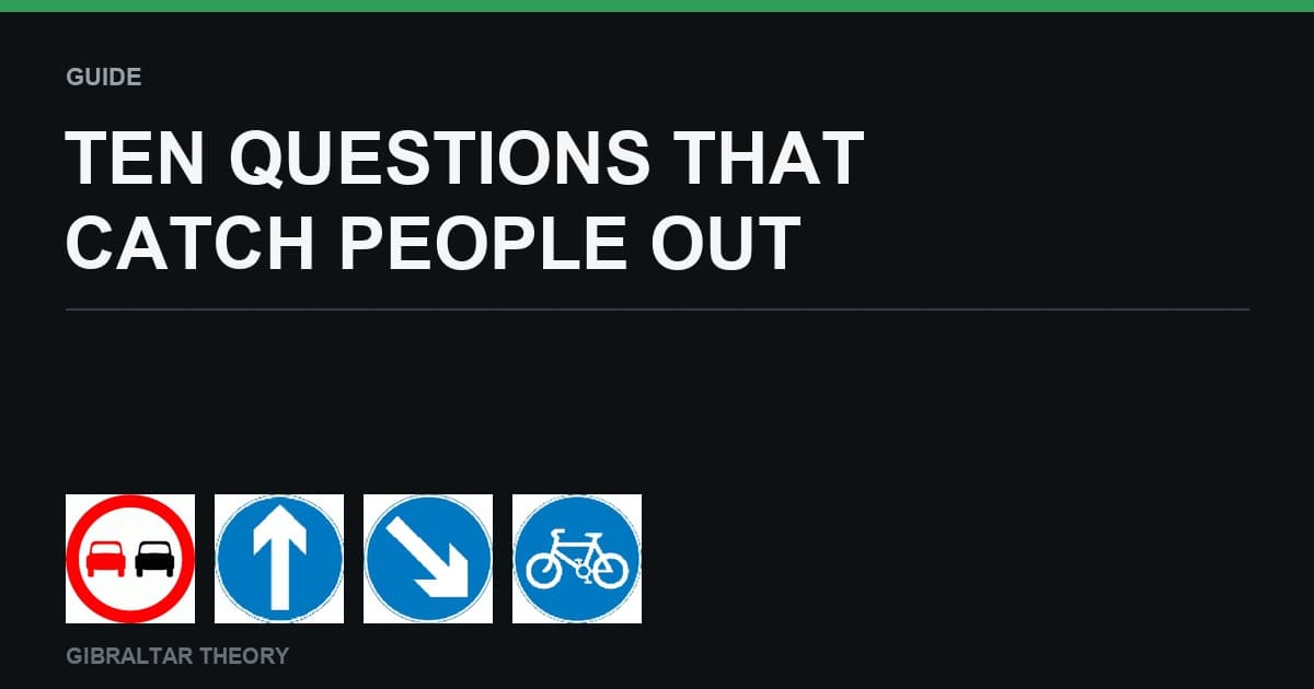 No overtaking, ahead only, keep right and cycle route signs
